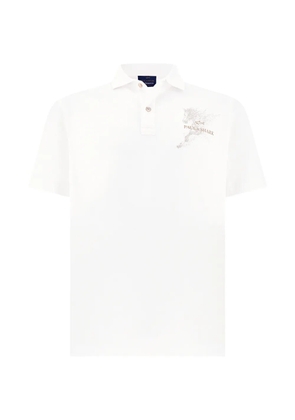 Paul & Shark piqué Year of the Horse polo shirt - White