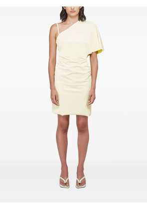 Maisie Wilen Slick asymmetrical draped dress - Neutrals