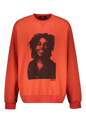 DSQUARED2 photograph-print sweatshirt - Orange