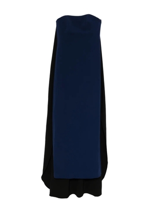 Amsale sheath gown - Blue