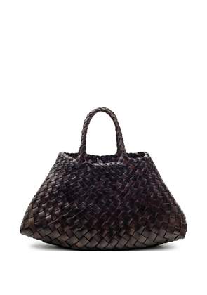 DRAGON DIFFUSION leather tote bag - Brown