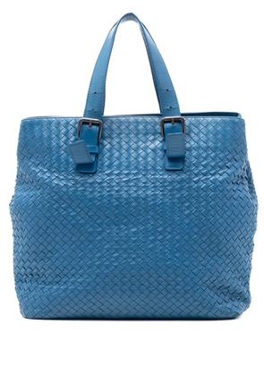 Bottega Veneta Pre-Owned 2012-2025 Nappa Intrecciato Belted tote bag - Blue