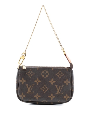 Louis Vuitton Pre-Owned 2021 Monogram Mini Pochette Accessoires handbag - Brown