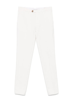 Brunello Cucinelli cotton straight-leg trousers - White