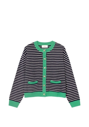 Xirena Lillian striped pocket cardigan - Blue