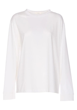 The Row Ciles long-sleeve T-shirt - White