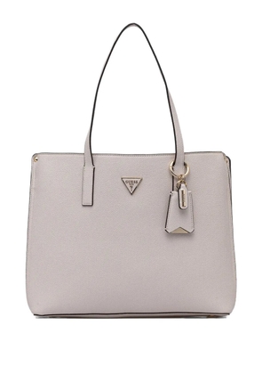 GUESS USA Meridian II triangle-logo tote bag - Neutrals
