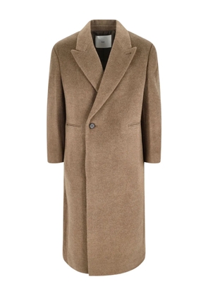 DUNST button single-breasted coat - Brown