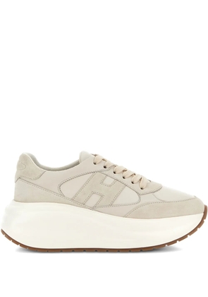 Hogan H696 suede sneakers - Neutrals