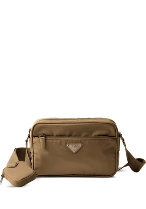 Prada logo-detail cross body bag - Neutrals
