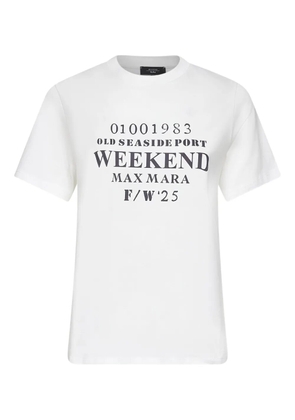 Weekend Max Mara cotton crew-neck T-shirt - White