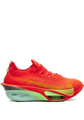 Nike ZoomX AlphaFly 3 'Bright Crimson/Lime Blast' sneakers - Orange