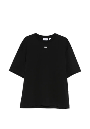 Off-White print T-shirt - Black