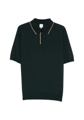 Paul Smith trim polo shirt - Green