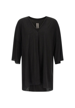 Rick Owens V-neck short-sleeve T-shirt - Black