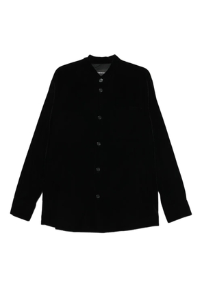 Emporio Armani long-sleeve button-up shirt - Black
