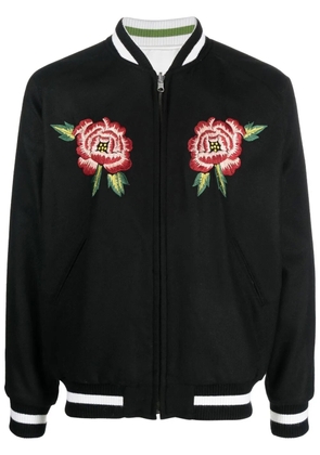 Kenzo France Japan reversible bomber jacket - Black