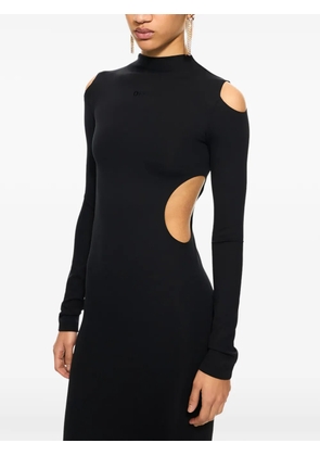 Off-White Sleek Meteor midi dress - Black