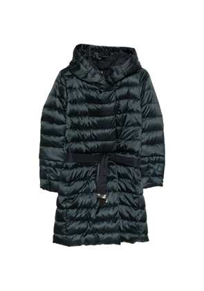 Max Mara reversible hooded coat - Blue