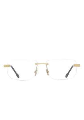 Fred Godron rimless rectangle-frame glasses - Gold