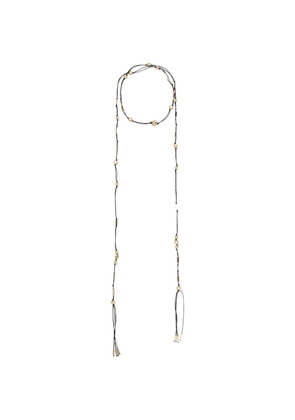 ISABEL MARANT beaded necklace - Black