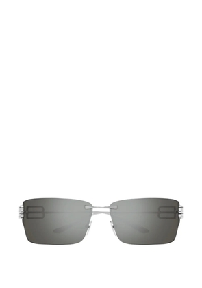 Balenciaga Eyewear logo-detail sunglasses - Silver