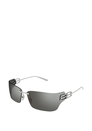 Balenciaga Eyewear logo-detail sunglasses - Silver