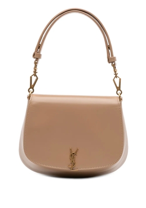 Saint Laurent Pre-Owned 2024 Mini Calfskin Voltaire Top Handle Bag in Box shoulder bag - Brown