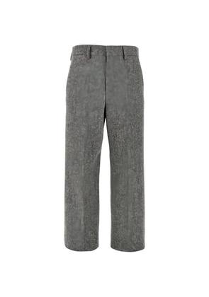 Valentino Garavani tweed effect trousers - Grey