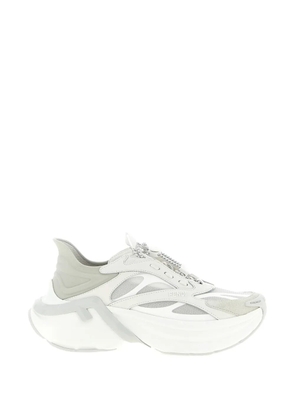 FENDI F-Light leather sneakers - White