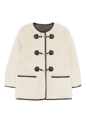 DUNST toggle jacket - White