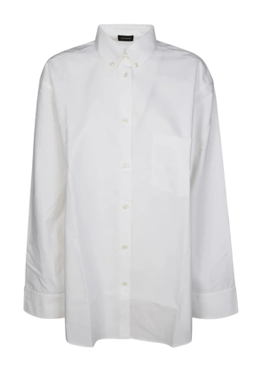 THE ANDAMANE Robbie poplin shirt - White
