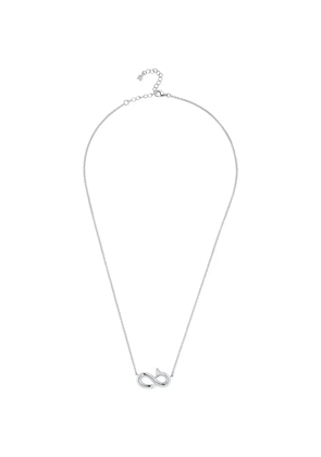 Mateo Bent Nail necklace - Silver