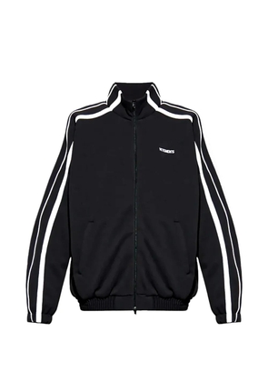 VETEMENTS side-striped track jacket - Black