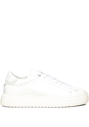 Giuliano Galiano Mars Crock leather sneakers - White