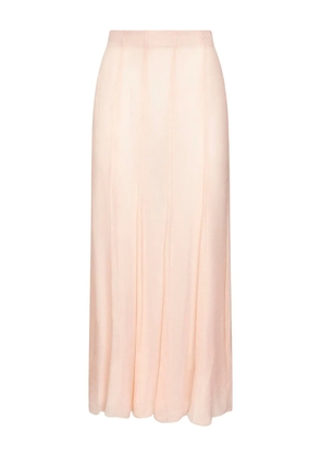 Chloé silk maxi skirt - Pink