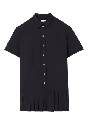 Claudie Pierlot pleated-hem mini dress - Blue