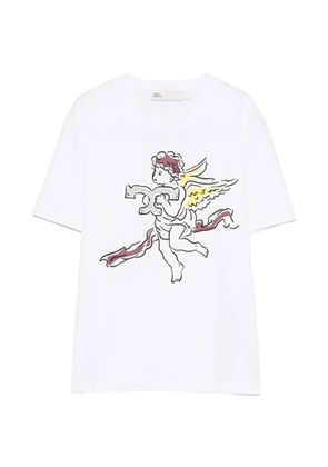 Tory Burch mm cupido graphic T-shirt - White