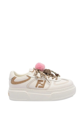 FENDI Match platform sneakers - Neutrals