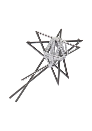 Lorena Antoniazzi decorative brooch - Silver