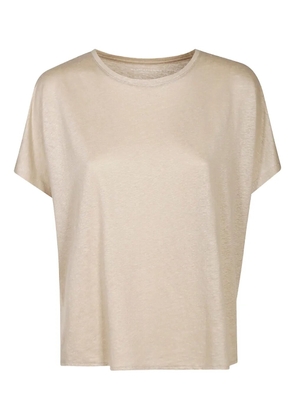 Majestic Filatures crew neck top - Neutrals