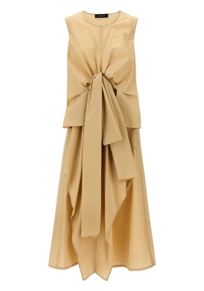 Fabiana Filippi Paper Hand dress - Neutrals