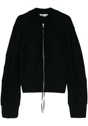 ALESSANDRO VIGILANTE fine-ribbed sweater - Black