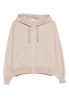 Brunello Cucinelli zip hoodie - Neutrals