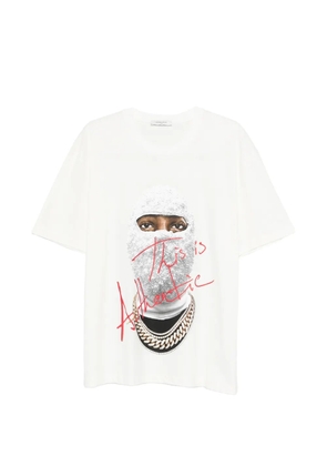 Ih Nom Uh Nit Mask Authentic T-shirt - White
