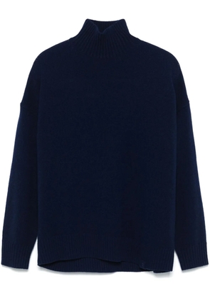 Victoria Beckham cut-out sweater - Blue