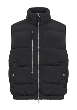 Stone Island G100006 padded stand collar gilet - Black