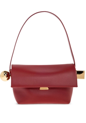 Jacquemus small Le Rond Carré shoulder bag - Red