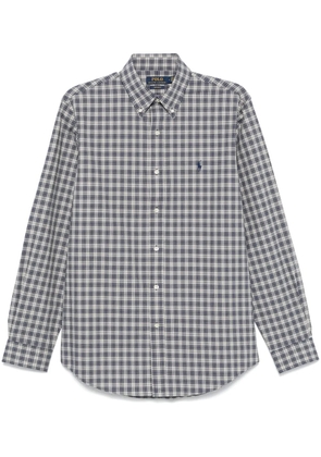 Polo Ralph Lauren plaid check poplin shirt - Blue