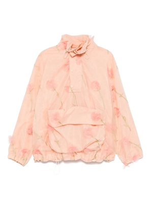 Simone Rocha layered cargo flap jacket - Pink